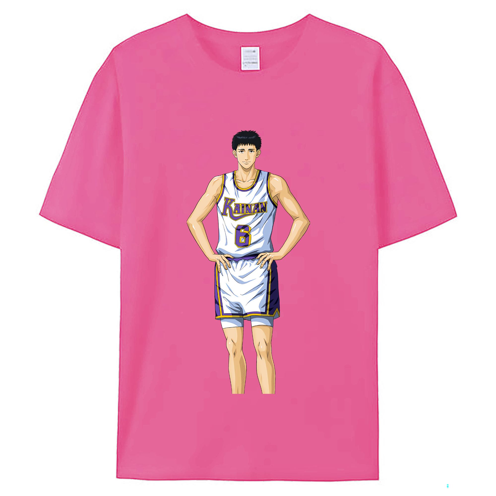 （画像用） SLAM DUNK／スラムダンク レディースカジュアルプリントTシャツ（綿100％）